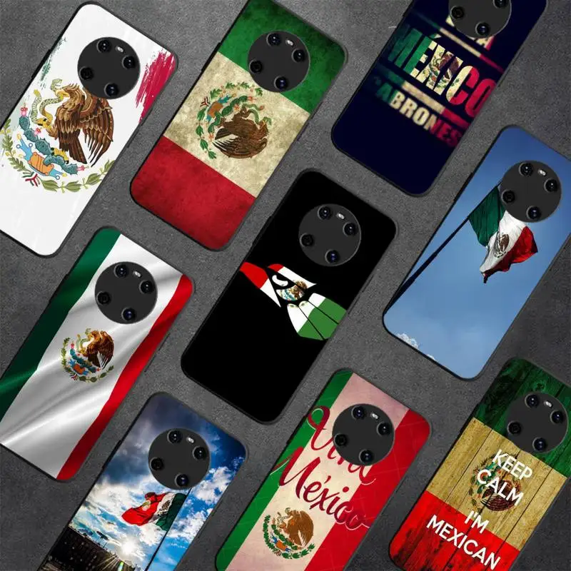 

Mexico flag Phone Case For Huawei Y 5 Y62019 Y52018 Y92019 Luxury funda case for 9prime2019
