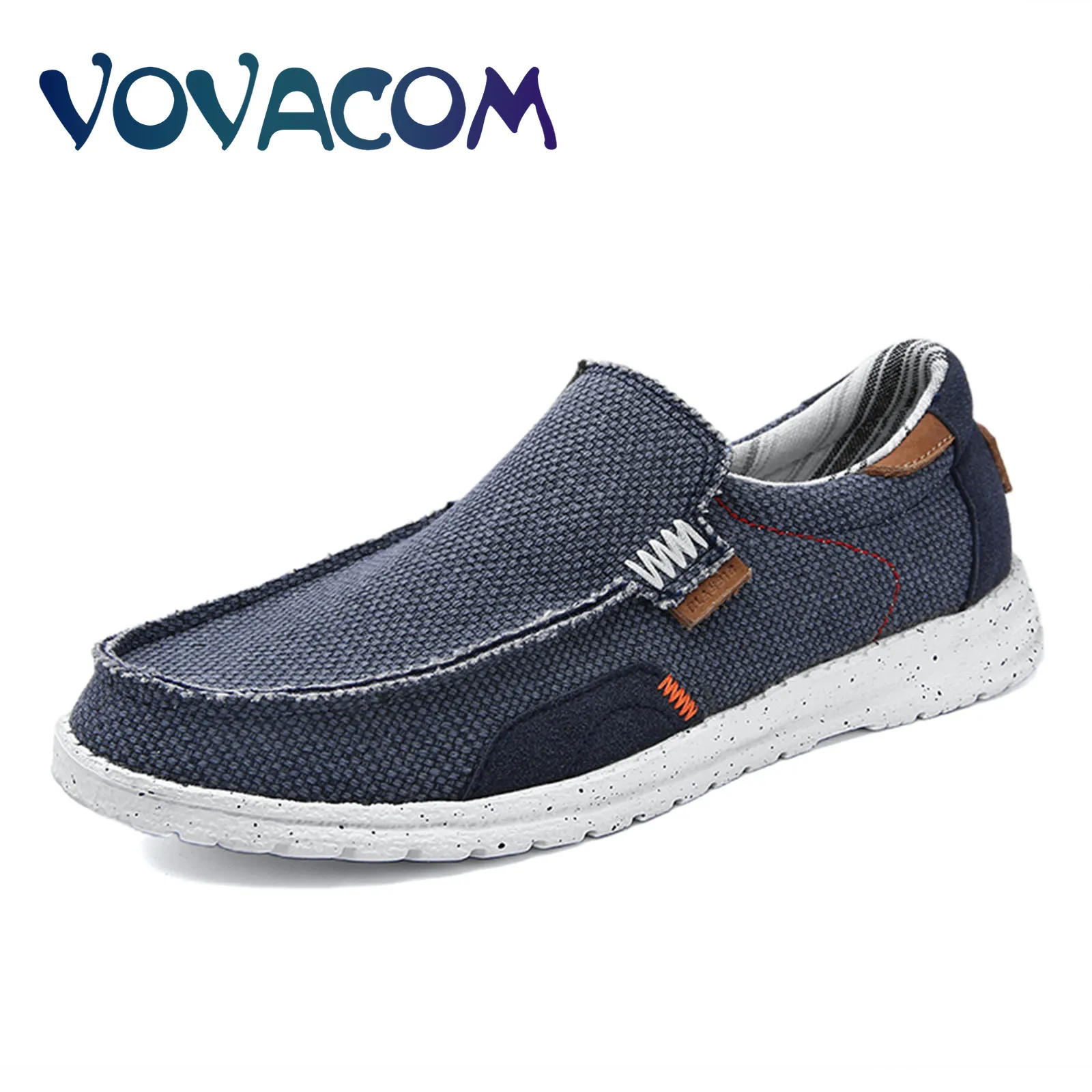 

Men Casual Shoes Breathable Canvas Shoes Loafers 2021 New Men's Vulcanized Shoes Comfortable Outdoor Walking Shoes Men Sneakers