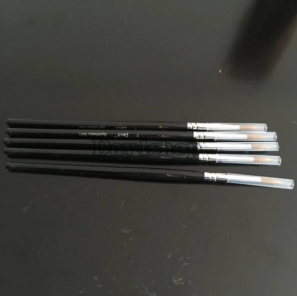 Новинка 5 шт. Стоматологическая фарфоровая кисть 7 # стоматологическое