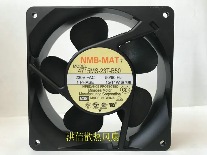 

Оригинальный 12038 4715MS-23T-B50 AC230V 15/14W, внешний вентилятор