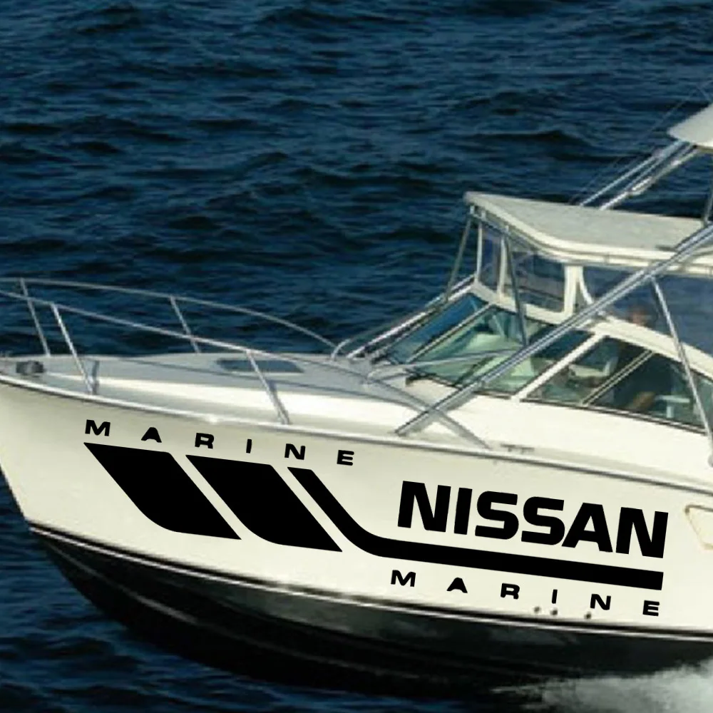 

Creative Pair Nissan Marine Car Decal Vinyl Decal Decorate Sticker Waterproof Fashion Funny Car Styling Accessories