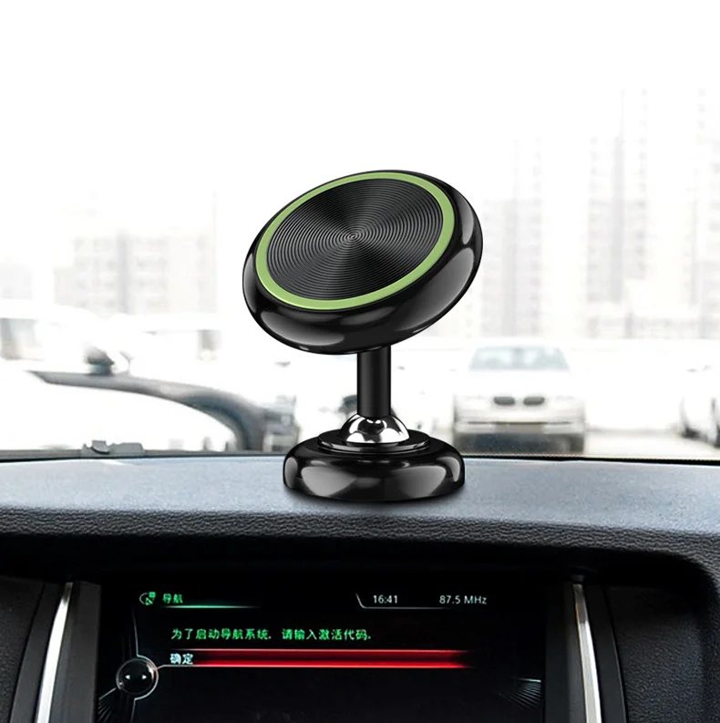 D luminous Универсальная Магнитная автомобильная подставка для телефона в автомобиле для iPhone X для samsung, магнитное крепление на вентиляционное отверстие для мобильного телефона, поддержка gps - Цвет: D luminous