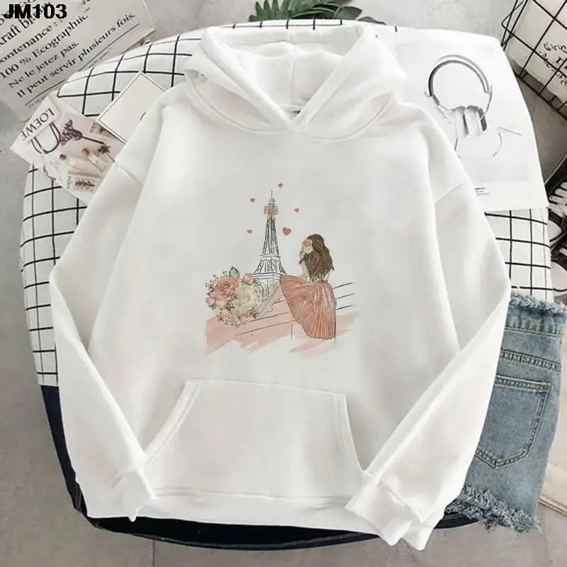 Свитшоты в стиле Харадзюку женская теплая Готическая уличная одежда Женская