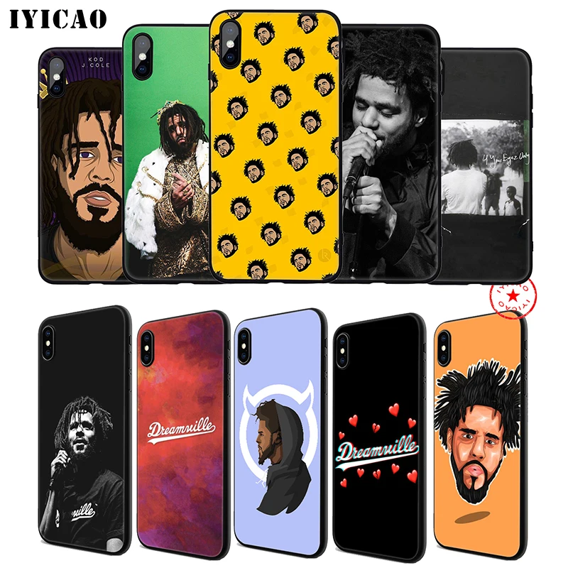 IYICAO J. Cole Jcole Rapper мягкий чехол для телефона iPhone 11 Pro XR X XS Max 6 6S 7 8 Plus 5 5S SE силиконовый