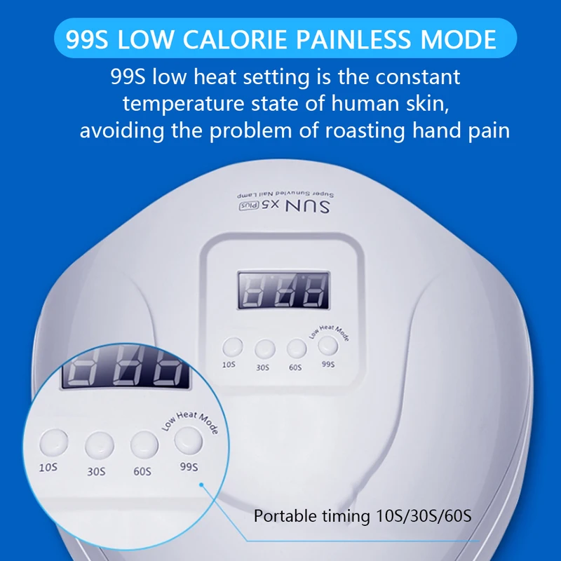 80 Вт УФ светодиодный светильник для ногтей с 36 шт. s маникюра гель сушилка лампа