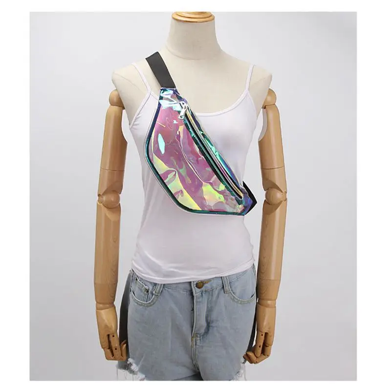 Женская прозрачная поясная сумка водонепроницаемая дорожная Повседневная