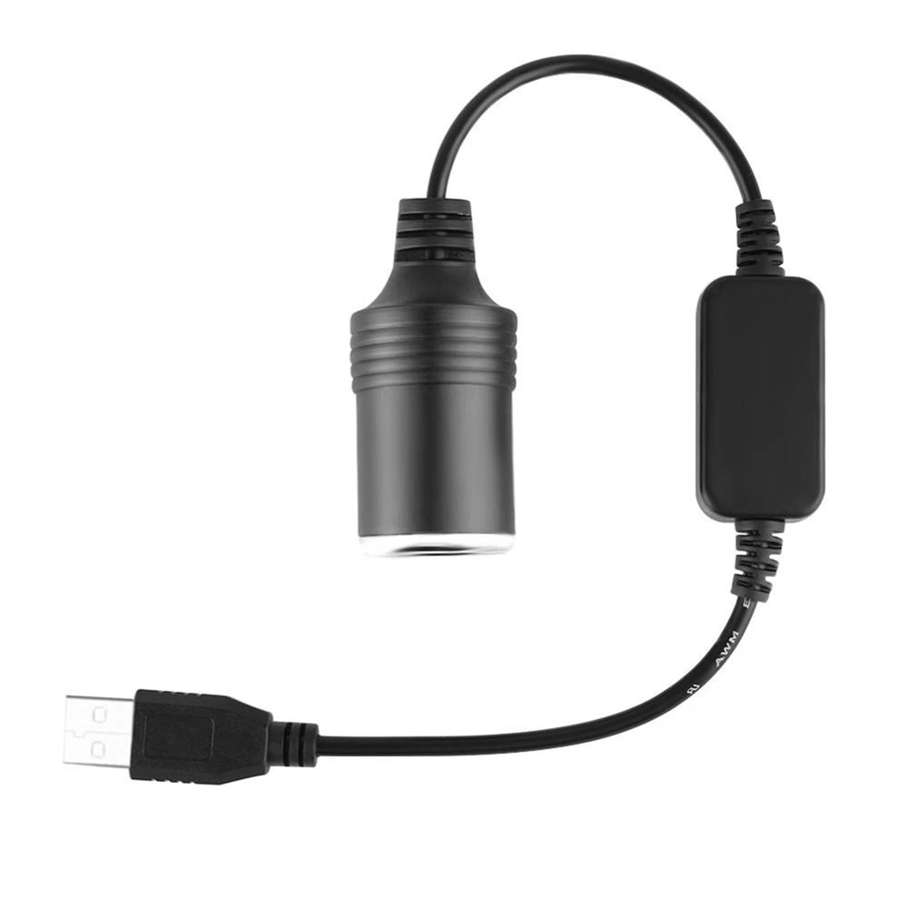 1 шт. 5 В 2 А USB 12 8 Вт гнездо для прикуривателя мужчин и женщин адаптер конвертер