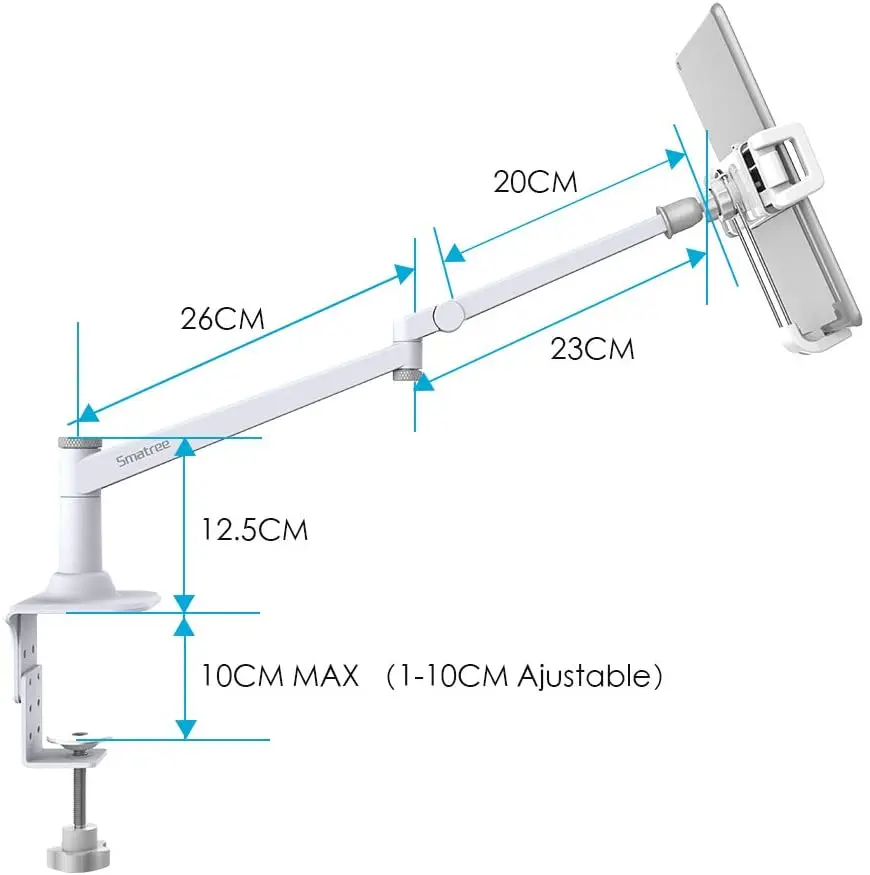 Smatree мобильный телефон и планшет держатель для стола крепление iPhone iPad Mini/Air/Pro Kindle