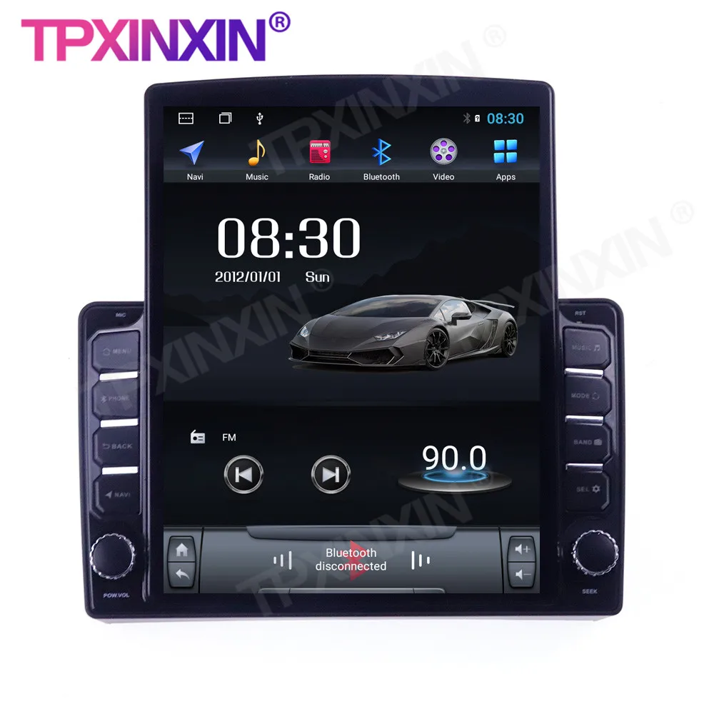 구매 테슬라 스크린 6 + 2010G 안드로이드 2014 차량용 멀티미디어 플레이어 헤드 유닛 오디오 라디오 내비게이션 무선 카플레이, 현대 H1 128-10.0 용