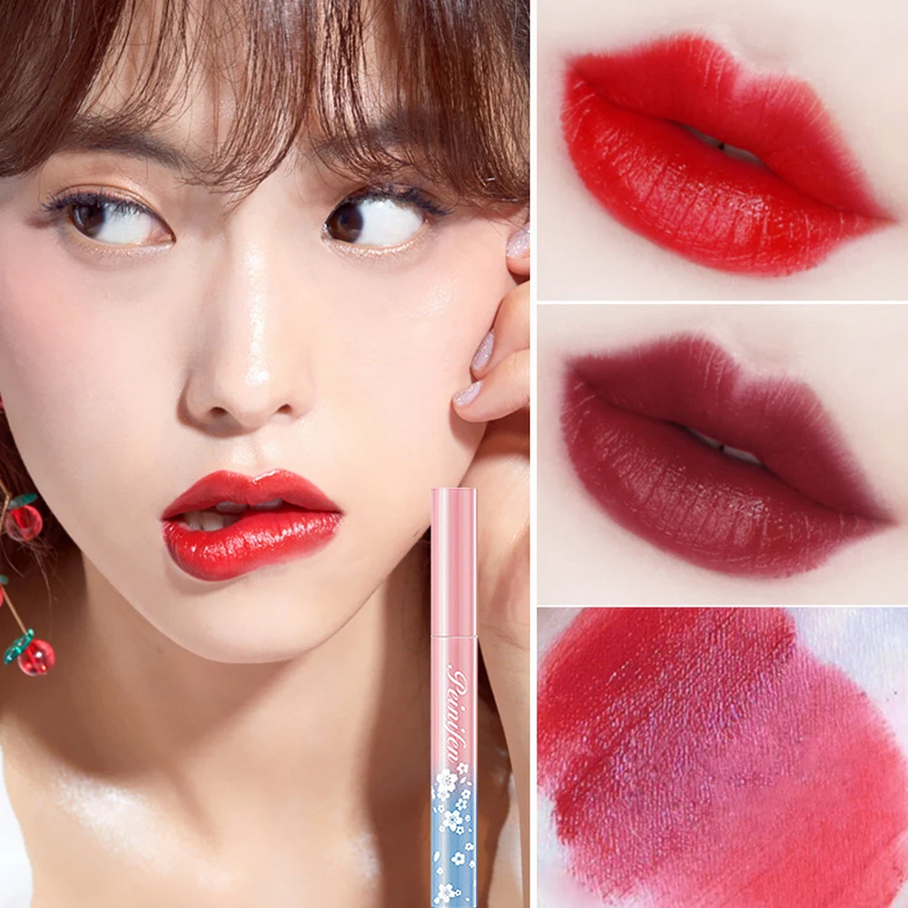 8 цветов матовая губная помада водостойкая бархатная сексуальные красно