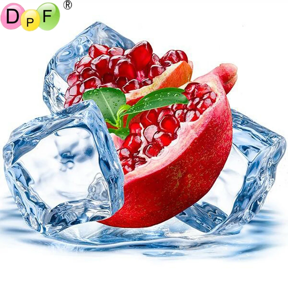 

DPF 5D алмазная живопись «сделай сам», полноразмерная/круглая вышивка «Гранат», вышивка крестиком, ремесла, подарок, домашний подарок, мозаика...