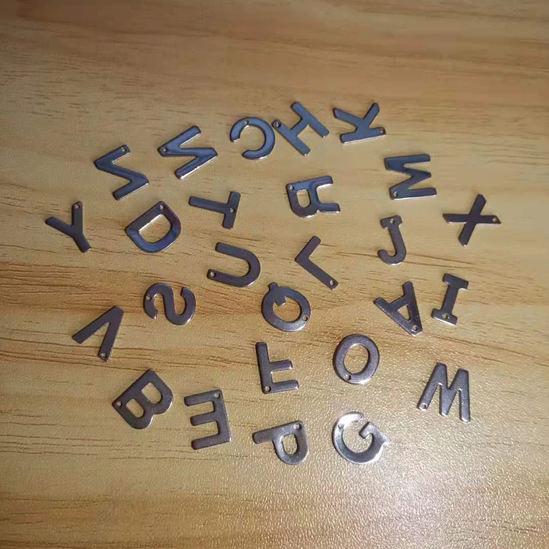 Нержавеющая сталь английские буквы амулеты мини-ювелирные изделия