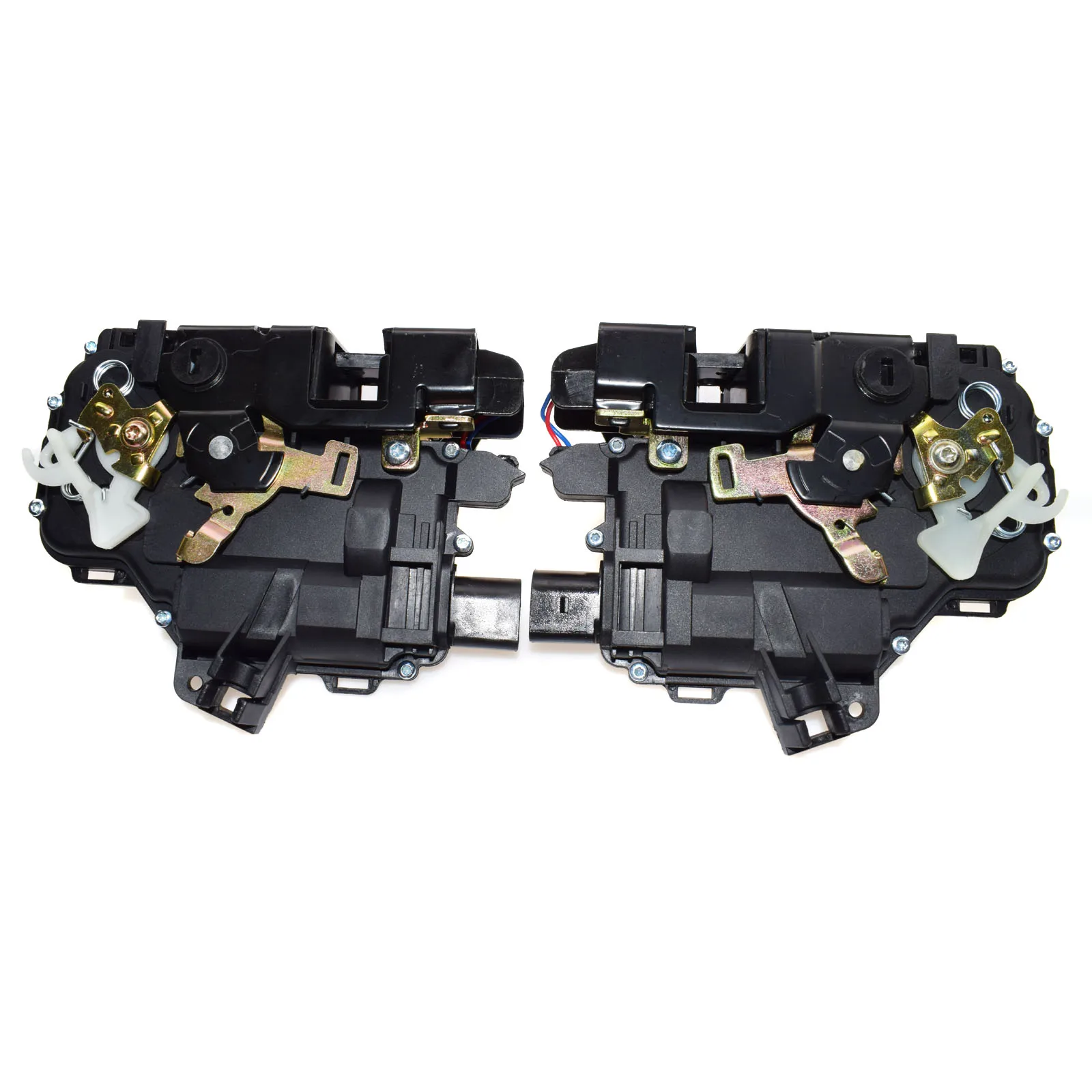 WOLFIGO 2 шт. задний левый правый дверной замок привод для VW Passat Golf Jetta Beetle Seat Arosa Leon Toledo