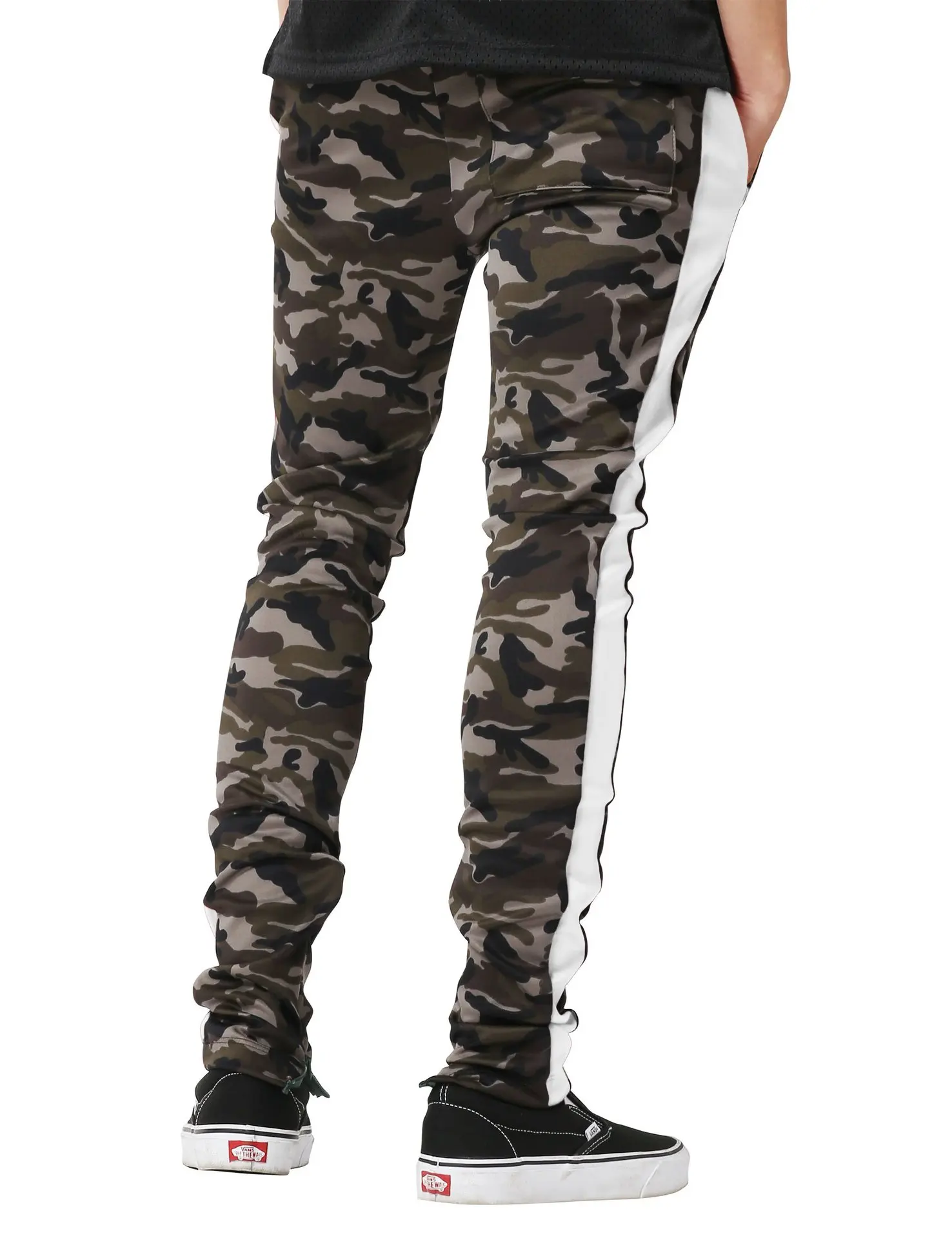 E-BAIHUI Для мужчин s брюки для девочек весенние узкие шаровары в стиле милитари с