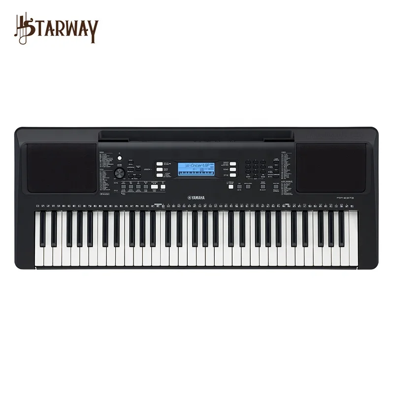 

Портативная цифровая электронная клавиатура PSR E373 с 61 клавишами, музыкальный инструмент для взрослых, детей, начинающих