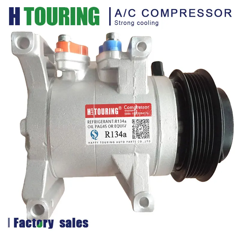 Компрессор переменного тока RS18 для DODGE DURANGO CHALLENGER CHRYSLER 300RL 021637 АД 68021637 AC R 8021637 AE