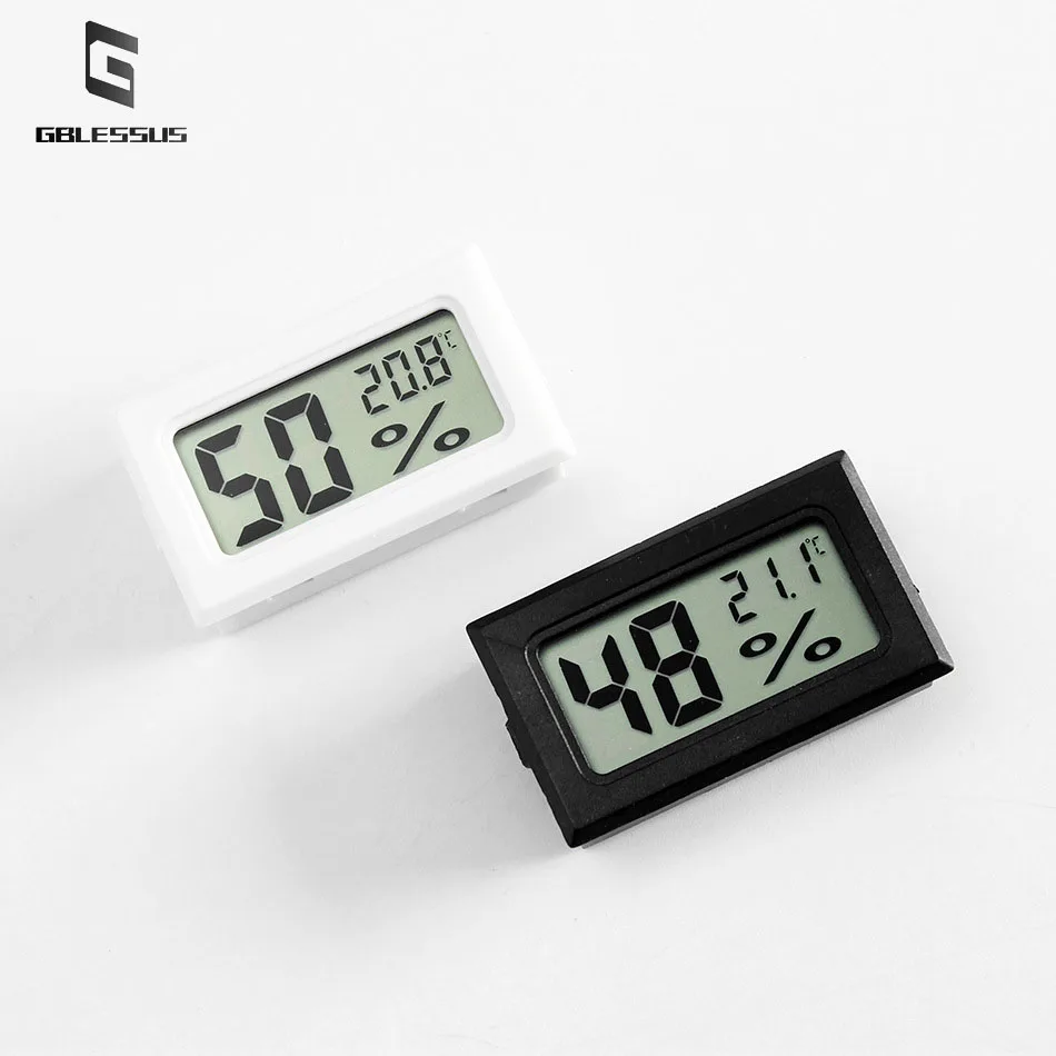 embedded mini electronic digital hygrometer indoor and outdoor reptile pet wireless thermometer free global shipping