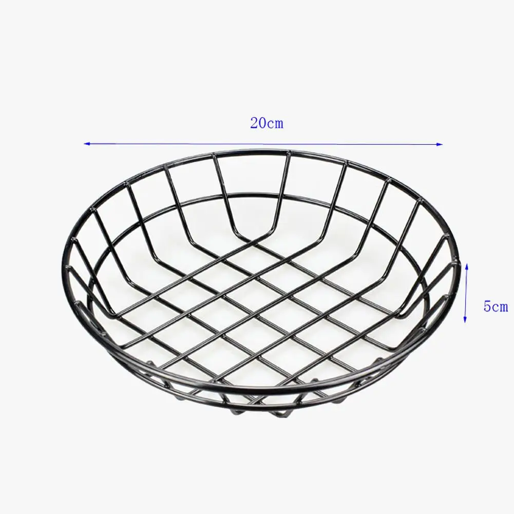 Быстро Еда корзины картофеля фри Органайзер металлическая сетка для фритюра