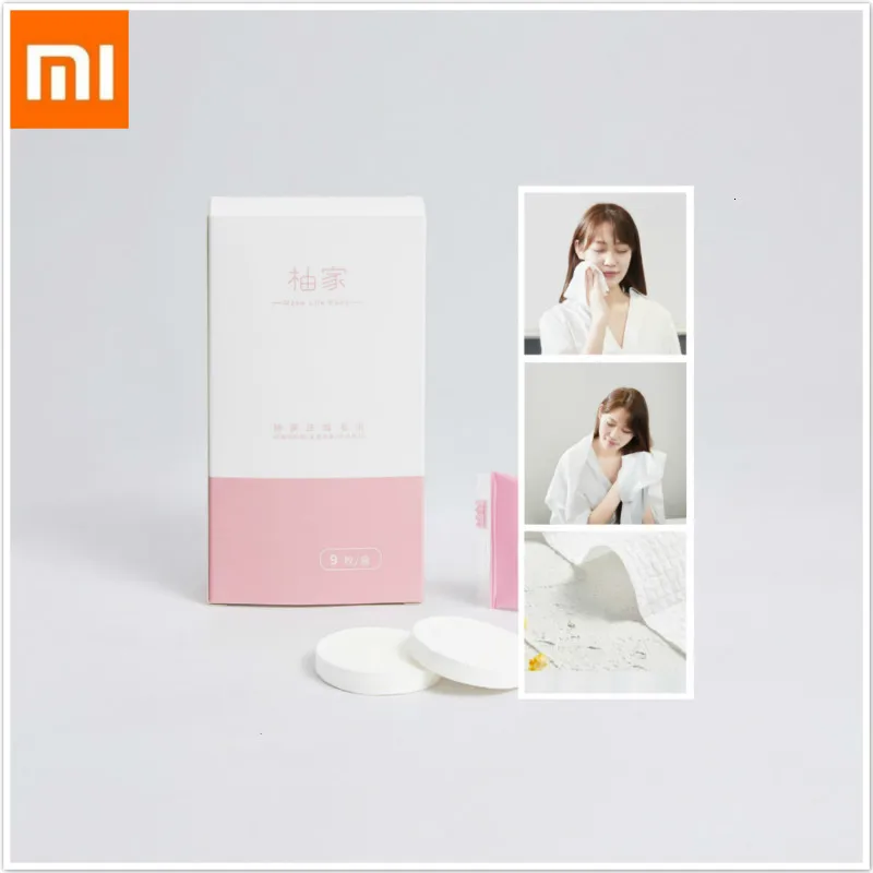 Спрессованное полотенце Xiaomi банное из растительного волокна мягкое Хорошо