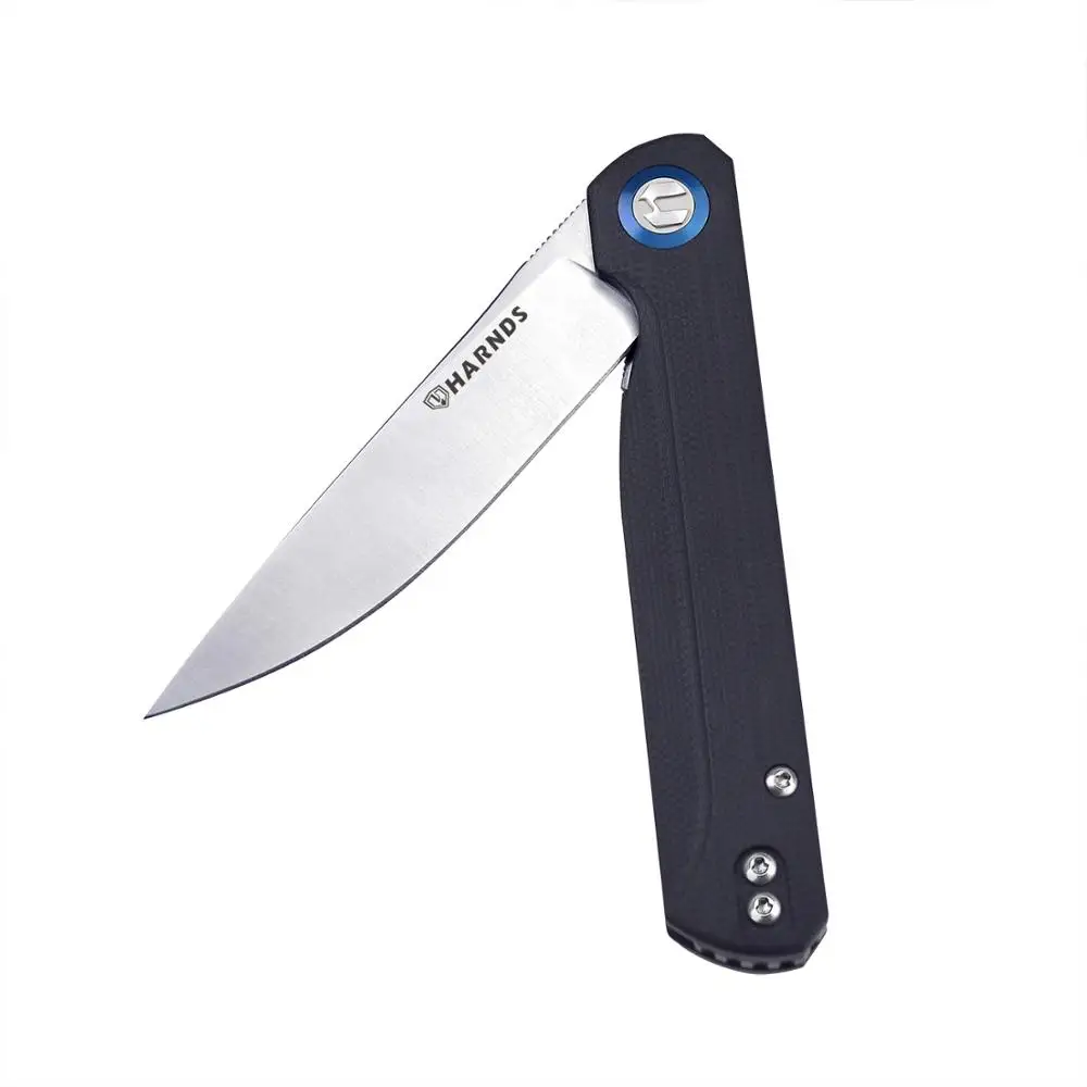 Нож Harnds CK9200 с клипсой тактический складной клинок 14C28N ручка HRC58 G10 Керамический