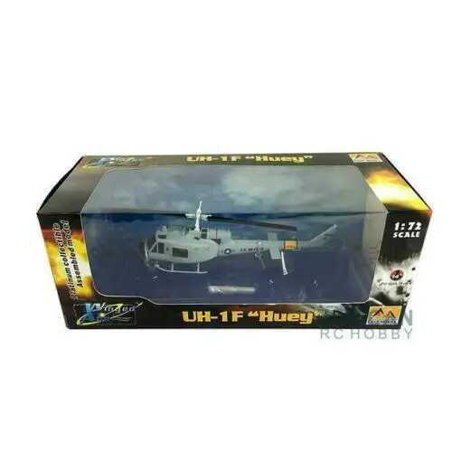 

1/72 EasyModel самолет Готовая модель 36917 серый UH-1F Huey вертолет TH07512-SMT6