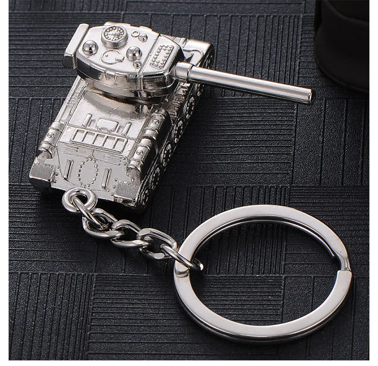 Бесплатная доставка FEDEX 50 шт./лот Новые Металлические Мини 3D брелки в виде бака из