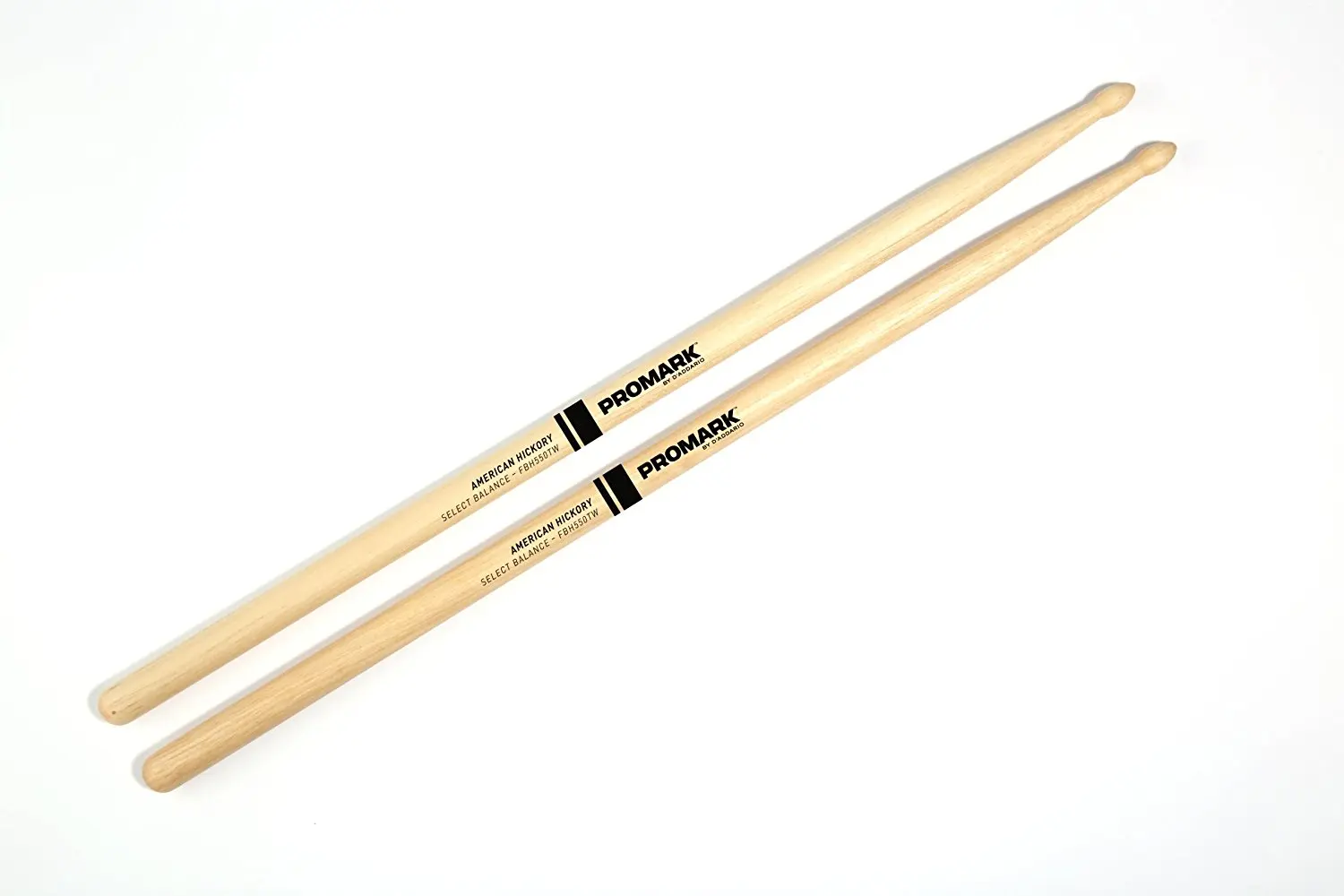 Promark от D&#x27addario Select Balance американские барабанные палочки Hickory 5A / 5B с деревянным