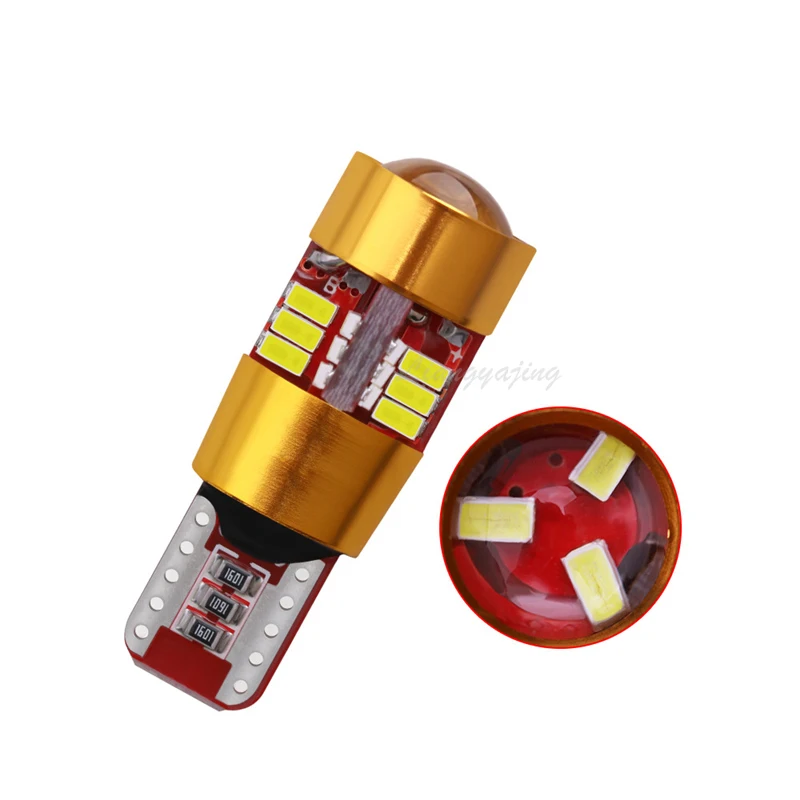 6 шт. T10 W5W Canbus 27SMD парковочные огни сигнальная лампа поворота светодиодный свет