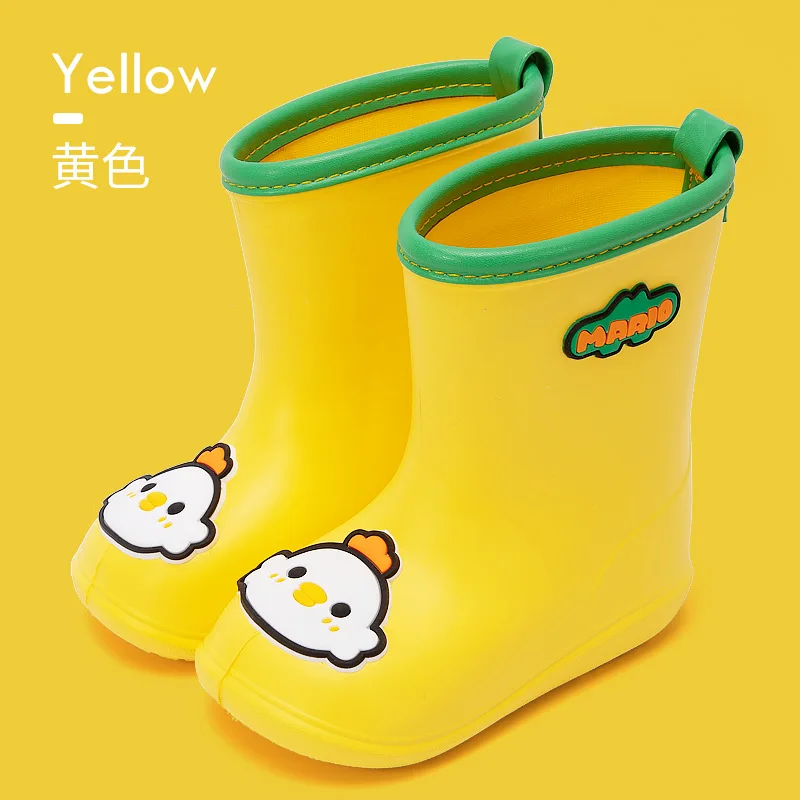 

Happy Mary baby raincoat rainboots kindergarten waterproof anti slip wear resistant children's rainshoes raincoat for children