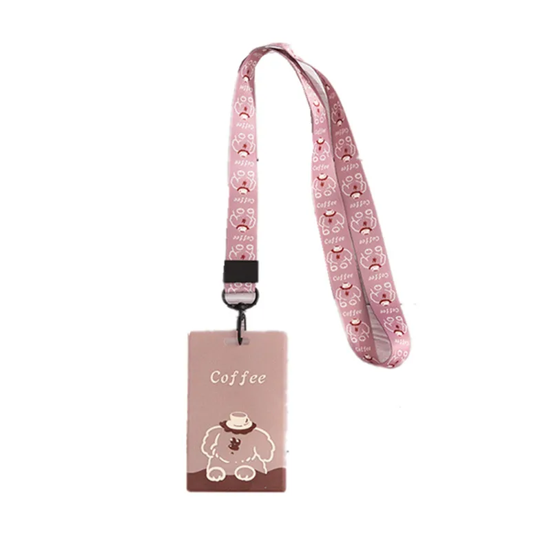 Чехол для бейджа Lanyards чехол удостоверения личности студенческий мультяшный