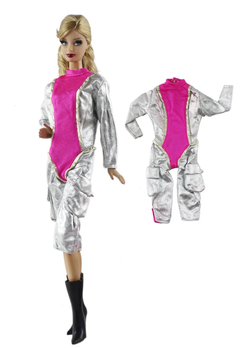 

Modern Paris Fashion Dress Outfit Set for Barbie 11 Inches BJD FR SD Doll Clothes Dollhouse Roll Play Accessories
