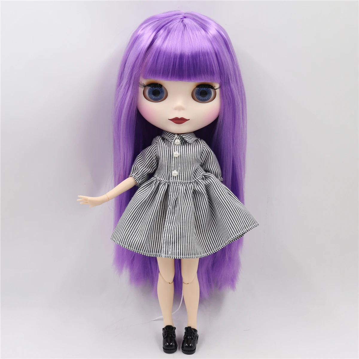 Кукла блайз ICY DBS 30 см 1/6 шарнирная игрушка фиолетовые волосы специальное