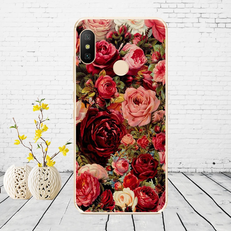 F48 Силиконовый чехол для Xiaomi mi A2 LITE, чехол с полной защитой, мягкая задняя крышка из ТПУ, чехол для телефона s для Xio mi A2 LITE, бампер - Цвет: F48