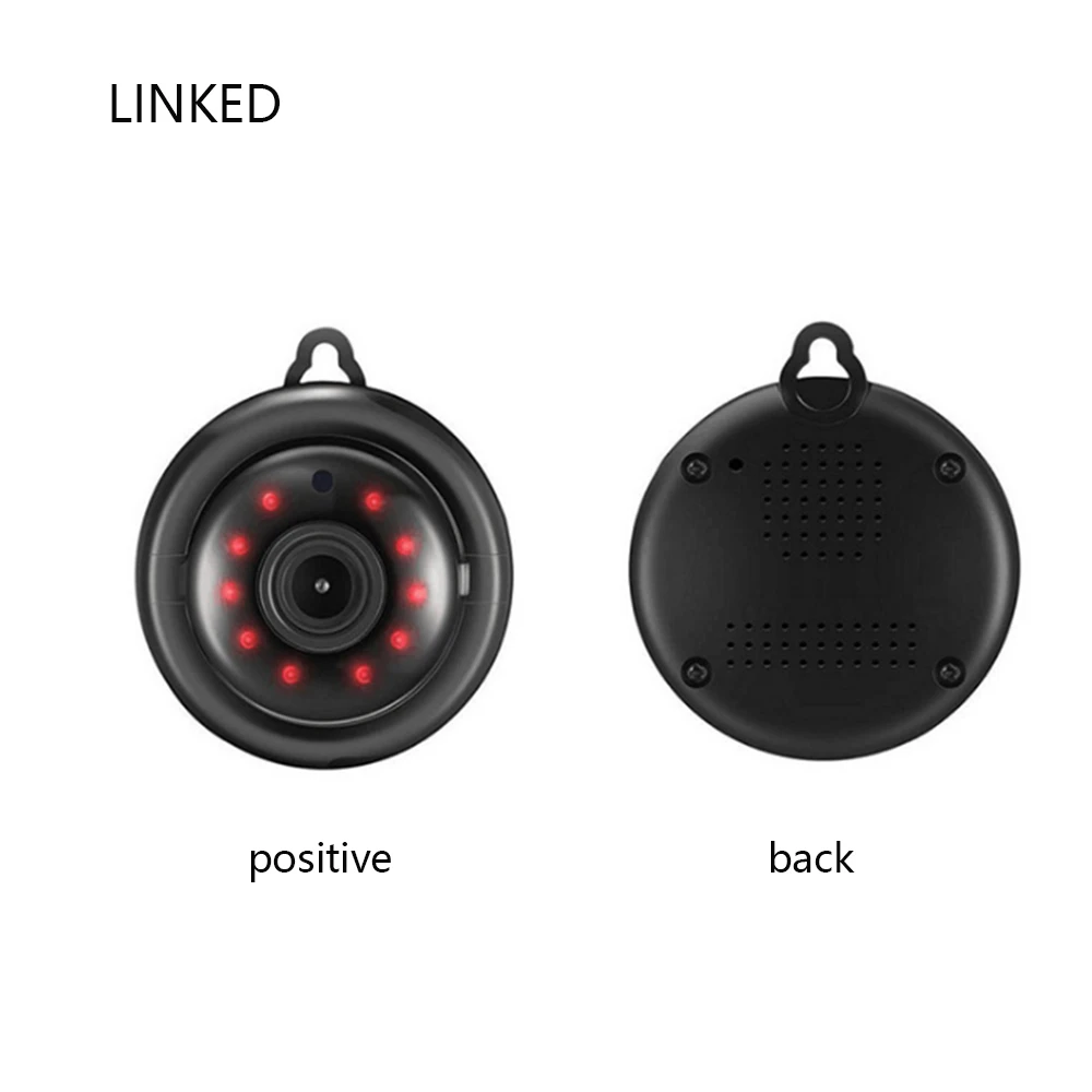 no light with hook IP Камера Wi-Fi 960P HD Security Monitor Ночное видение Камера 2-полосная аудио отслеживание движения небольшой мини CCTV Домашняя безопасность - Цвет: no light with hook
