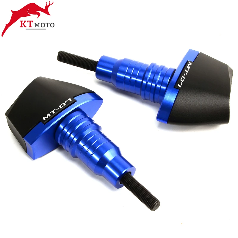 CNC рамка Ползунки Краш Pad защита от падения для Yamaha MT07 MT 07 2015 2020 двигателя
