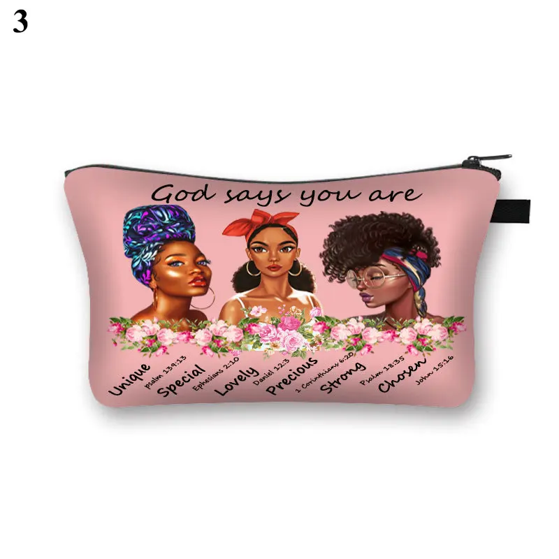 

Fashion Print Cosmetic Bag For Women Polyester Washing Bag Makeup Bag Organizer Bag Pouch Girl Toiletry Tool Hot Sale