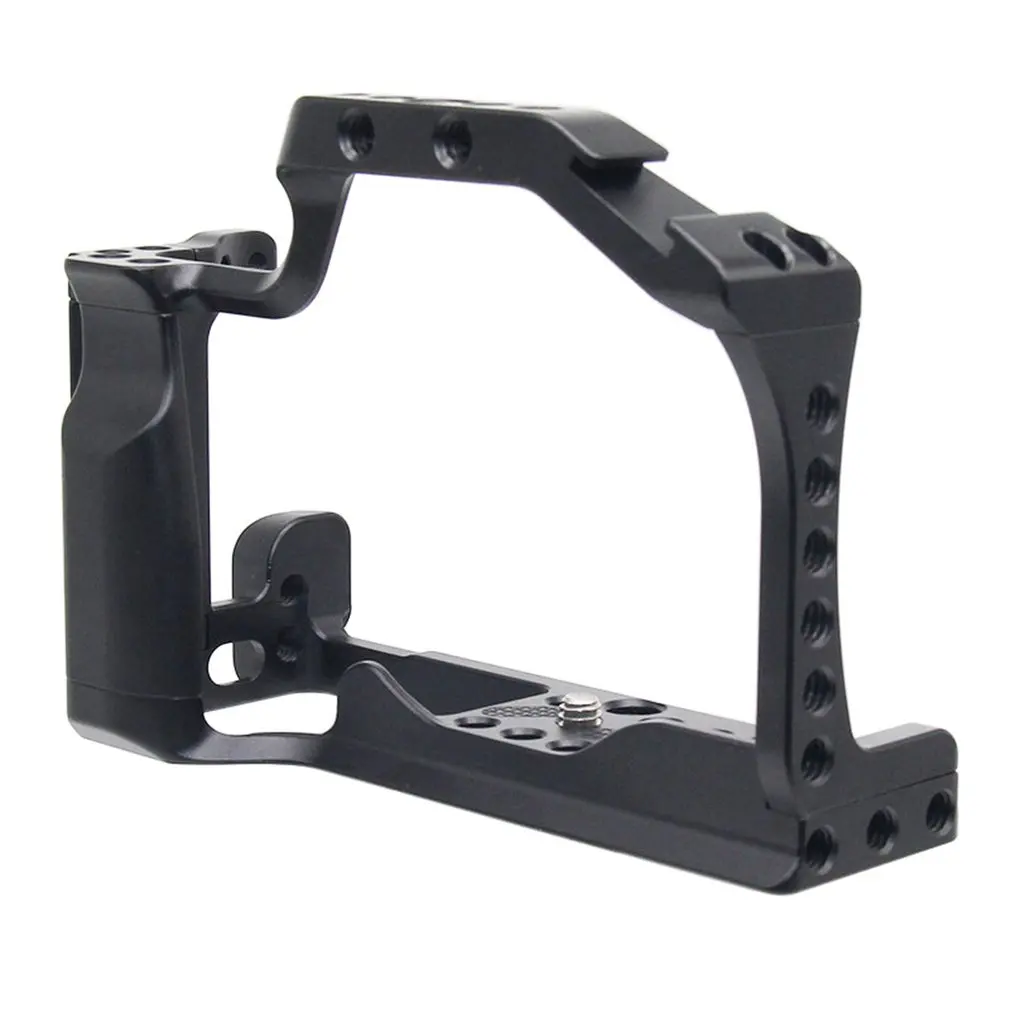 

CNC Aluminum Camera Cage for Canon EOS M50 / M5 DSLR Case Cold shoe Mount Expansion Cover Quick-Rease Plate Support Photography