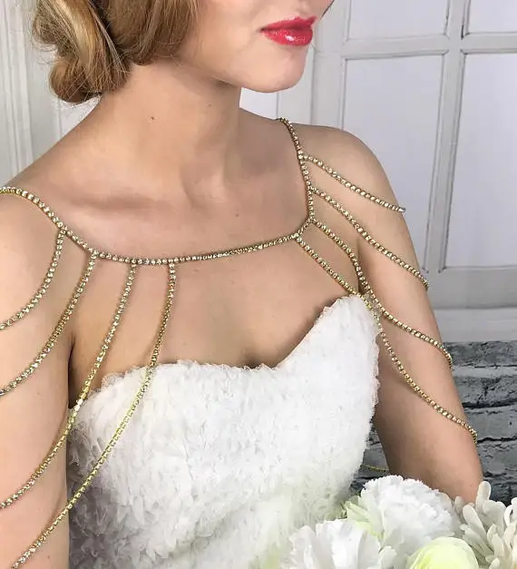 5 ярдов/партия белые кристаллы стразы цепочка SS6-SS16 покрытие розовое золото