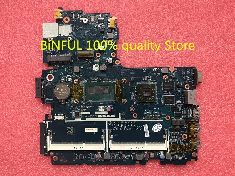 Материнская плата для ноутбука HP Probook 440 450 470 G2 I3 материнская 782950 001 601 ZPL40/ZPL50 LA B181P