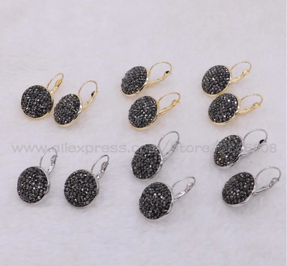 

Customize stud earrings fashion jewelry earrings rhinestone