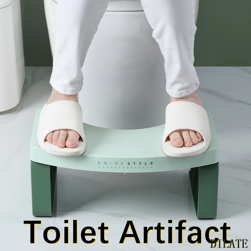 Складной табурет для унитаза U-образный пластиковый безопасный стул дома и детей