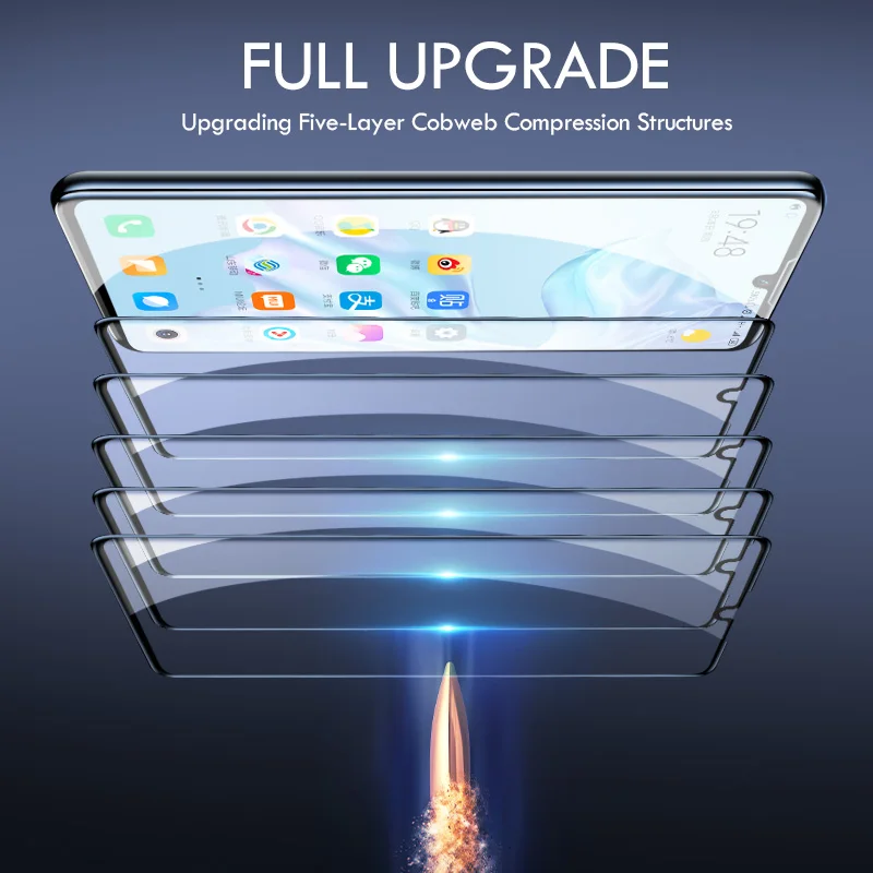 3pcs tempered glass for huawei p30 p20 40 p10 lite pro p smart screen protector for huawei mate 10 20 30 lite pro 9 protective free global shipping