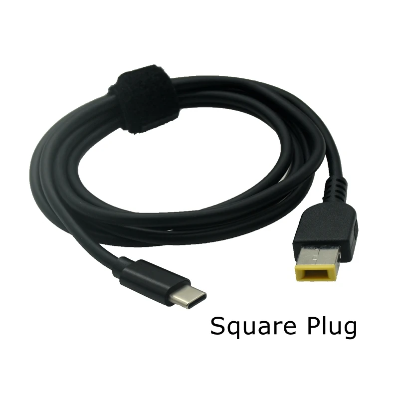 Cable Type-c Male To Square Tip Male Converter Cord For Leno