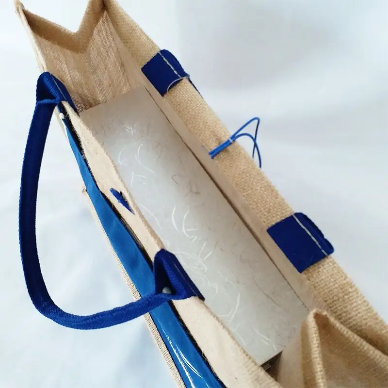 1000 шт. модные джутовые сумки тоуты для покупок могут быть изготовлены на заказ с