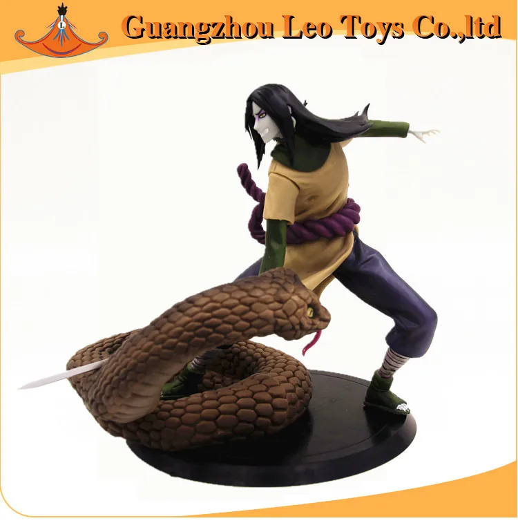 Anime Orochimaru Snake Action Figure Toy With Grass-Cutting Sword PVC Collection Doll Model Toys Kid Christmas Gifts | Игрушки и хобби