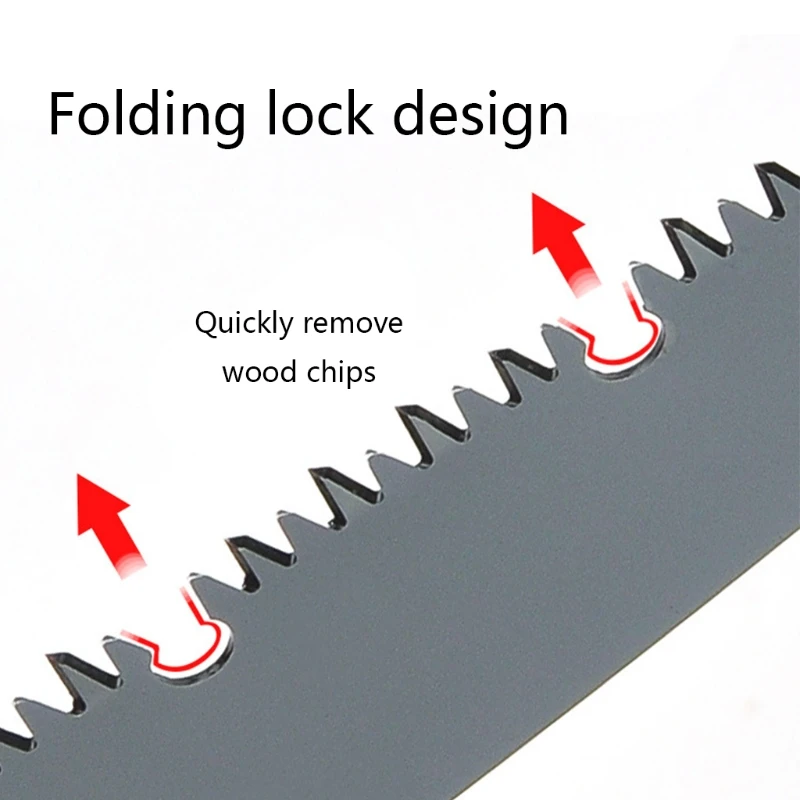 

U-Shaped Turbine Folding Pruning Saw Woodworking Cutting Tools Collapsible Safety Camping wholesales