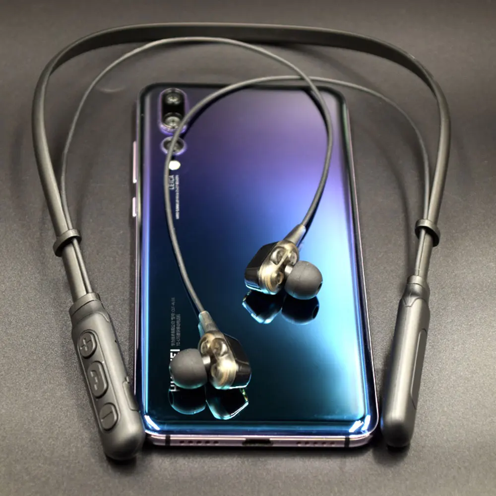 Neckband Wire Bluetooth наушники беспроводные с микрофоном привод глубокий бас проводные