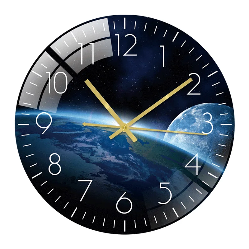 

30cm Plexiglass Quartz Clock Modern Simple Silent Living Room Wall Clock Home Office Cafe Decoration Art Large Wall Watch