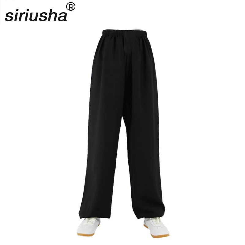 Мужские спортивные штаны многофункциональные в китайском стиле широкие брюки