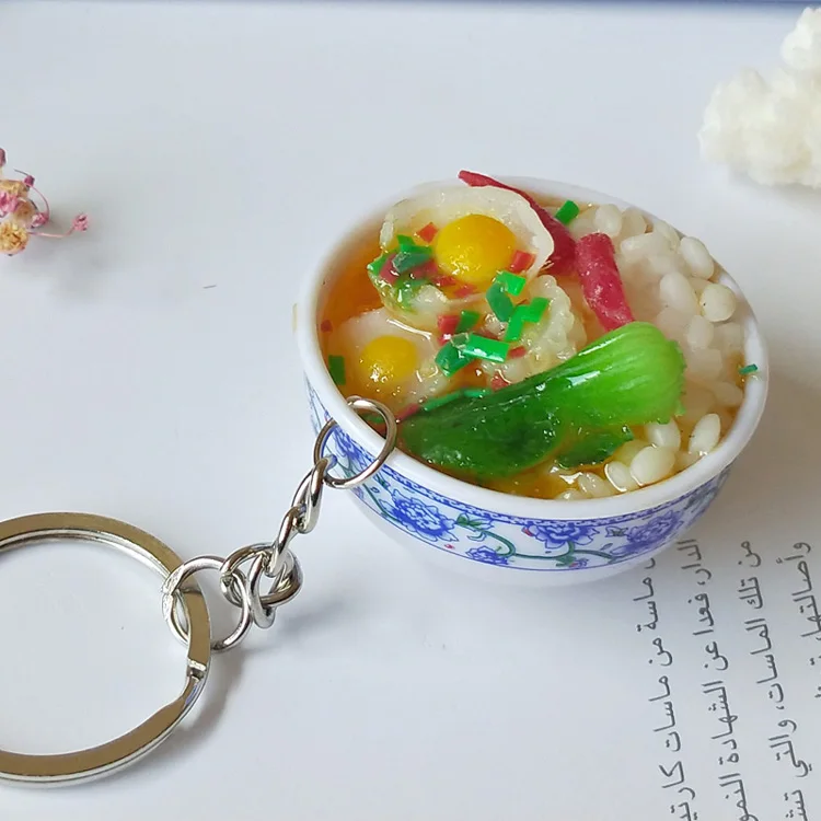 Брелок с имитацией рисовой еды рекламные подарки детский игровой домик игрушки